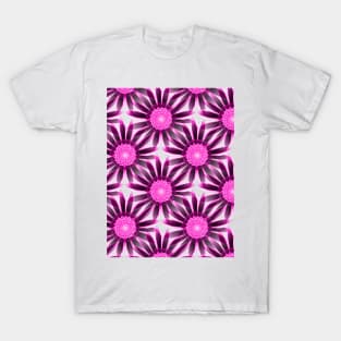 wonderful floral pattern in pink and purple T-Shirt